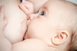 breast-feeding of child