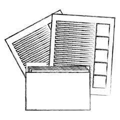 Poster - file folder with documents