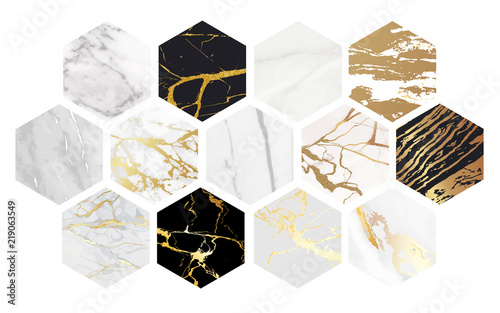 Vector Marble Background Collection, Luxury textures good for using at wallpa...