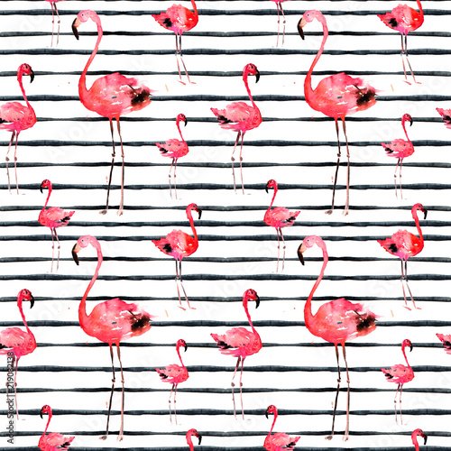 recznie-rysowane-illlustration-z-flamingo-i-stripes-motyw-egzotycznej-plazy-letniej-projekt-strojow-kapielowych-opakowanie-tlo-tapeta