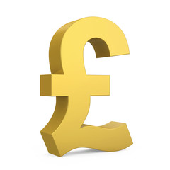 Poster - Pound Currency Sign Isolated