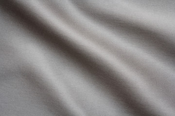 texture of gray fabric with large folds, abstract background