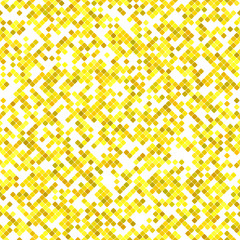 Poster - Yellow seamless diagonal square pattern background design - vector graphic