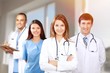 © BillionPhotos.com - Confident Medical team at hospital