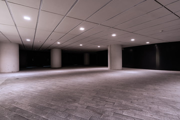 Canvas Print - Empty lighting venue