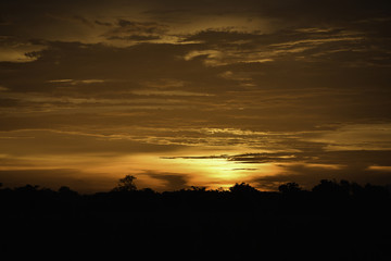 Aufkleber - beautiful sunset