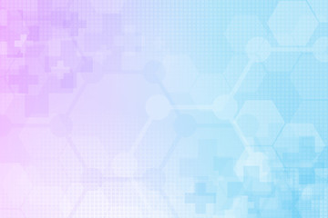 Abstract medical background