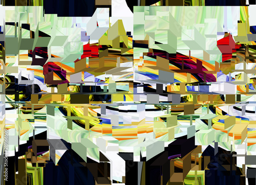 abstrakcyjna-grafika-3d-z-postrzepinych-ksztaltow
