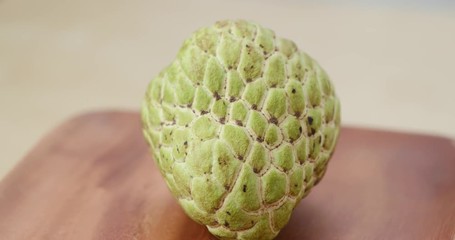 Canvas Print - Green Custard Apple