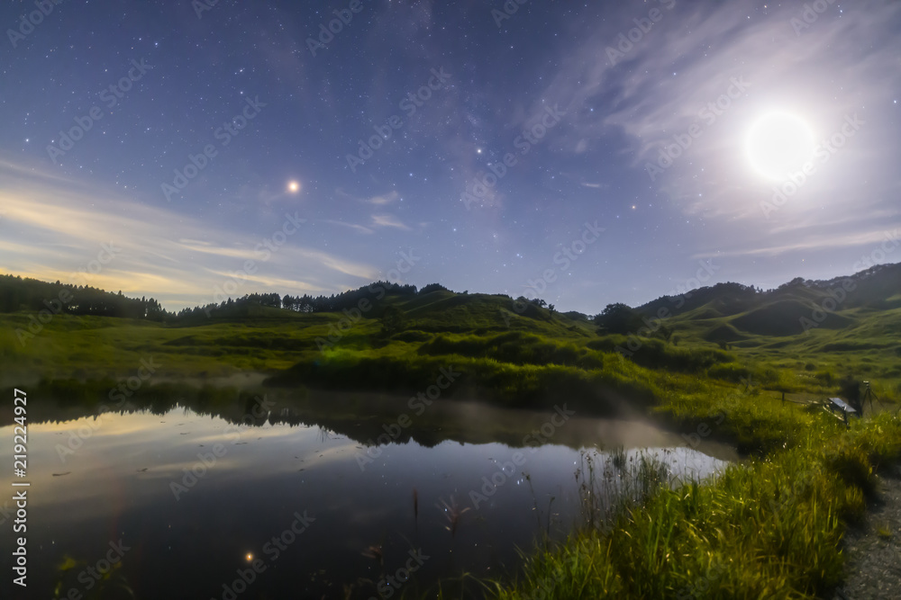 星月夜Stock Photo | Adobe Stock
