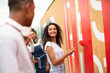 © ReeldealHD images - Group of teenagers working together on a community project