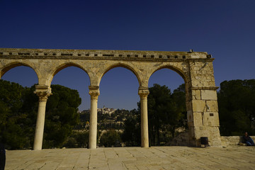 Canvas Print - Jerusalem in Israel.