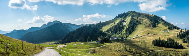 Canvas Print - view from setzberg mountain