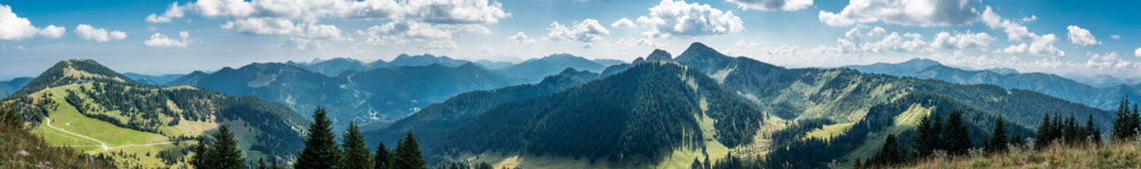 Wall Mural - view from setzberg mountain