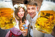 © karepa - Oktoberfest, Frau und mann in Bayerischer Tracht