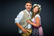 © karepa - Oktoberfest, Frau und mann in Bayerischer Tracht