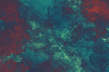 Wall Mural - Blue, red abstract background