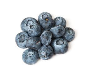 Sticker - Group of fresh juisy blueberries