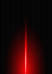 Poster - abstract metallic red shiny color black frame layout modern tech design vector template background