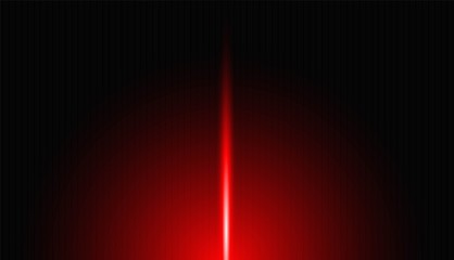 Fototapete - abstract metallic red shiny color black frame layout modern tech design vector template background