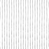 Black thin vertical hand drawn stripes on white seamless vector background texture. Hand drawn doodle lines.