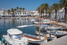 Fornells Harbour In Summertime