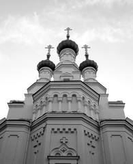 Wall Mural - Cathedral of the Vladimir icon of the Mother of God in Kronstadt.