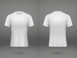 realistic template soccer jersey