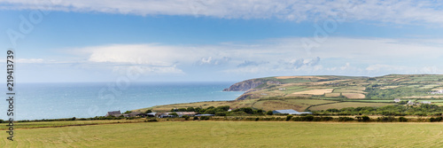 Fotografía The nothern Pembrokeshire coastline in Wales, UK between Newport and Moylgrove