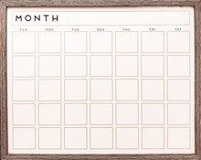 Blank 30 Day Calendar Month Free Stock Photo - Public Domain Pictures