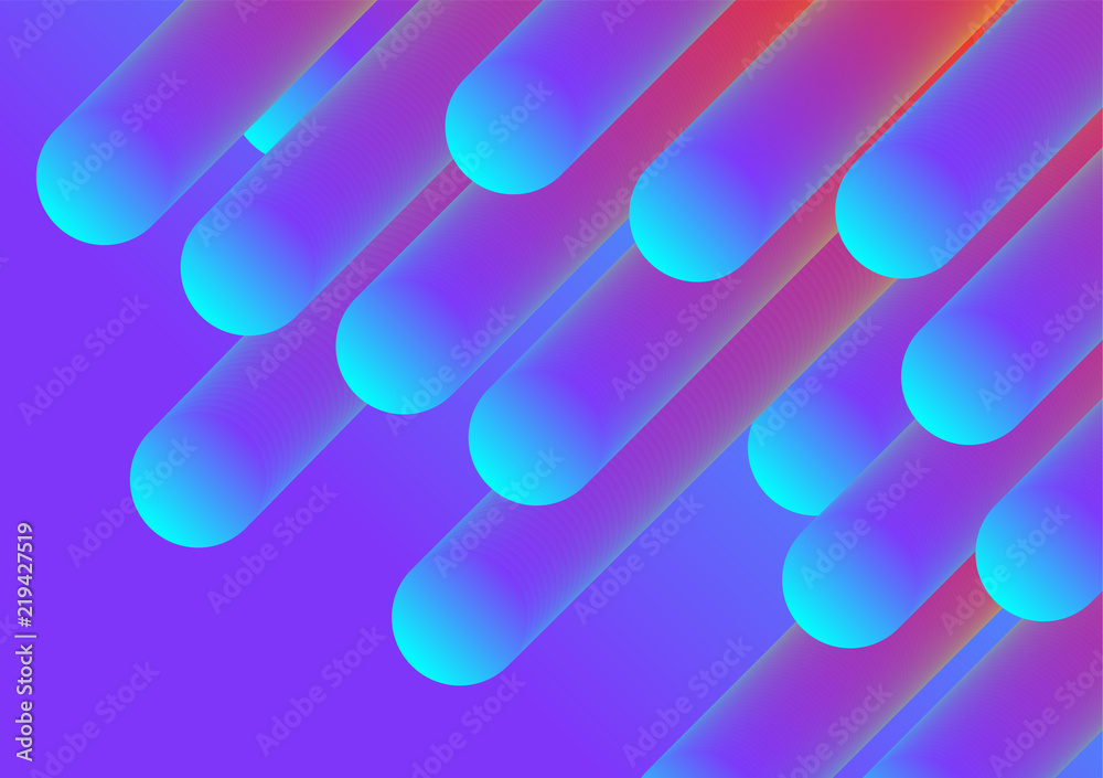 Colorful abstract liquid and fluid poster and cover design. Minimal ...