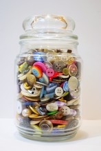 Jar Full Of Buttons