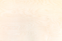 Wooden Background From Natural Birch Plywood