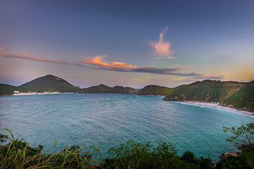 Poster - Sunset at the  crystalline beaches of Pontal do Atalaia