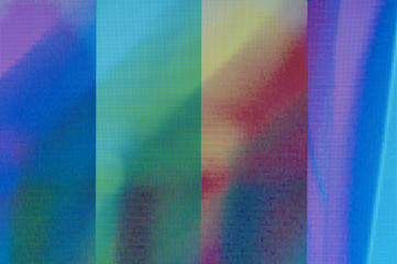 Fototapete - Pixel pattern of a digital glitch / Abstract background, pattern of a digital glitch.