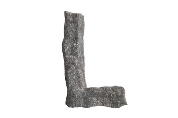 Fototapete - Hi Resolution A-Z Stone Texture Text Series For Sort By Up to you	