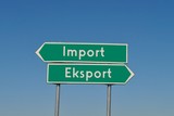 Fototapeta Miasto - Eksport - import