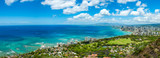 Fototapeta Dziecięca - Hawaii Waikiki Honolulu Panorama