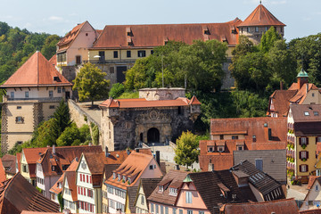 Poster - castle tuebingen germany