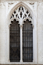 Window Of A Gothic Cathedral