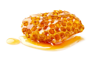 Poster - Honeycomb in closeup