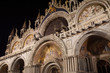 San Marco cathedral at night,