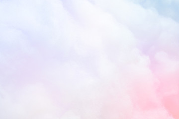colorful pastel fluffy cotton candy background, soft color sweet candyfloss, abstract blur dessert t