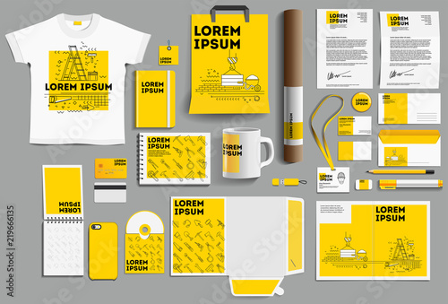 Fotografía Corporate identity of the construction company