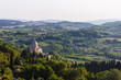 Church of San Biagio and Landscape near Montepulciano, Italy