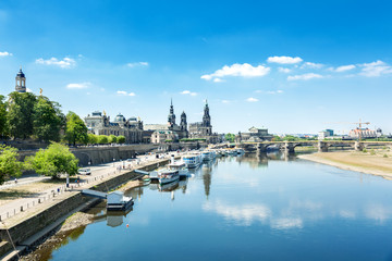 Canvas Print - Old town of Dresden