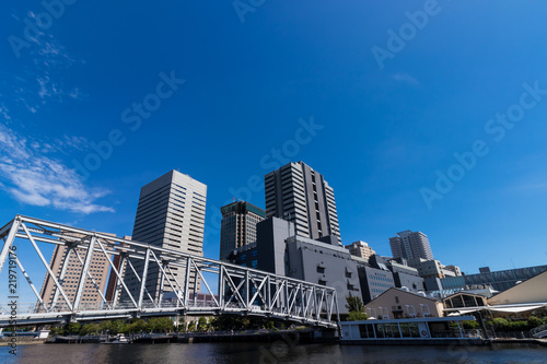 Mata magnetyczna (Tokyo-Cityscape) Tennozu Waterfront Budynki 2