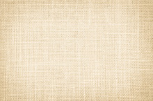 Abstract Hessian Or Sackcloth Fabric Texture Background. Wallpaper Of Artistic Wale Linen Canvas. Blanket Or Curtain Of Cotton Pattern Background With Copy Space For Text Decoration.