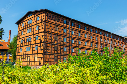 Plakat Bydgoszcz architektura-wyspy-mlynskiej-w-miescie-bydgoszcz-polska