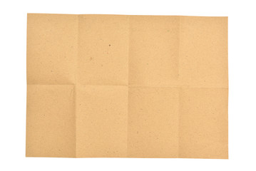 Poster - Unfolded piece brown paper